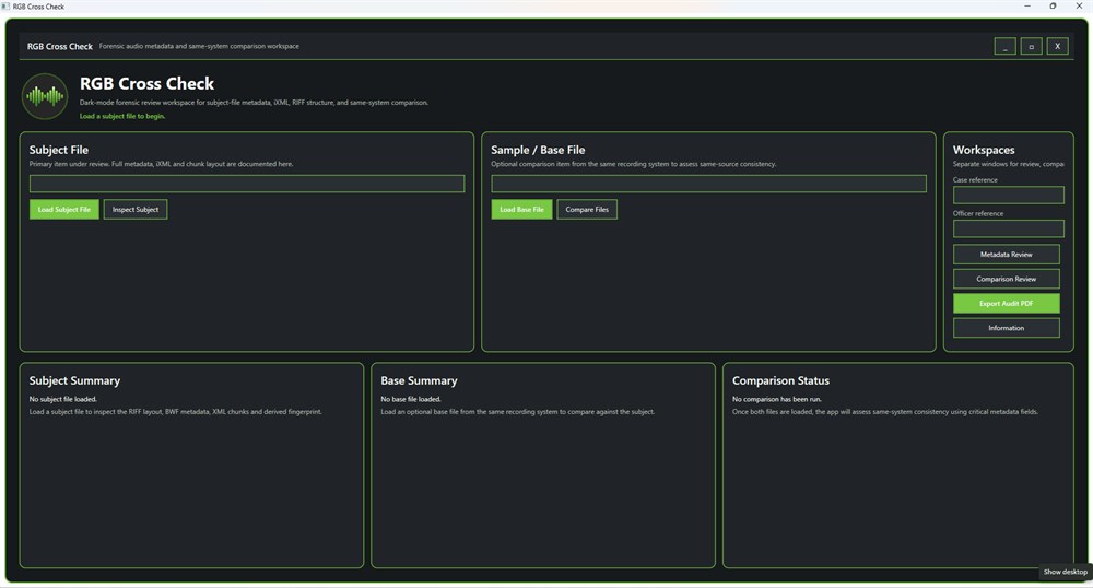 RGB Crosscheck - FREE screenshot from Microsoft Store