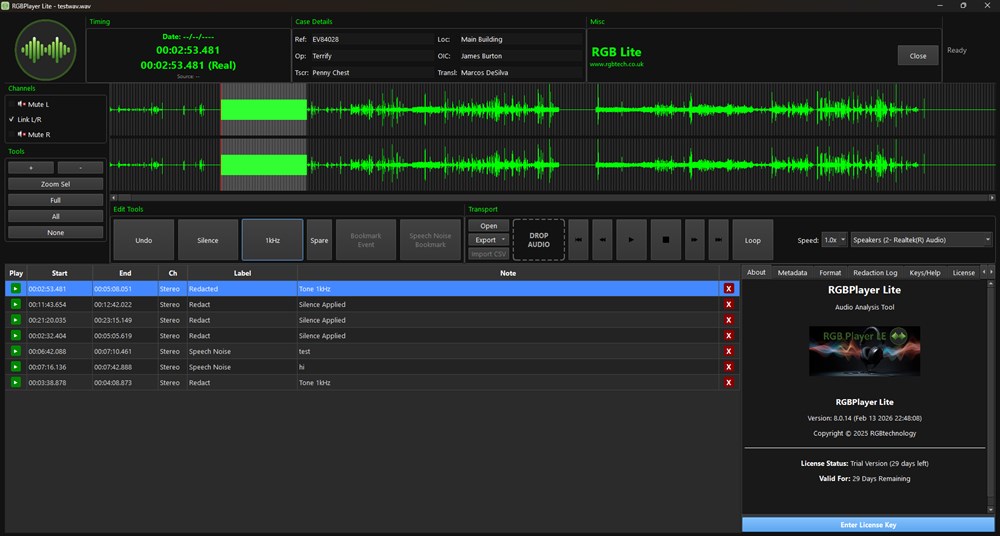 RGB Player Lite - FREE screenshot from Microsoft Store
